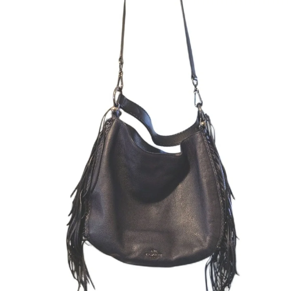 Coach Nomad Fringe Hobo # 37717 - Picture 3 of 10